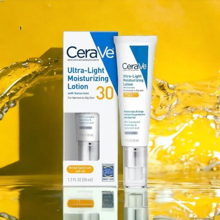 Cerave Ultra-Light Moisturizing Lotion Broad Spectrum Spf 30 Size: 50ml