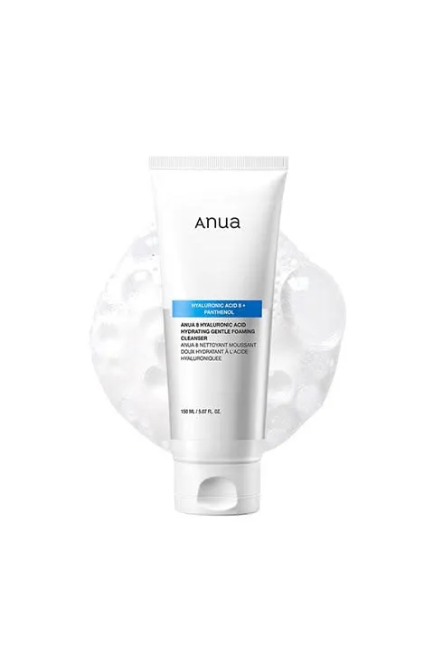 ANUA Hyaluronic Acid Panthenol Hydrating Gentle Foaming Cleanser 150ml