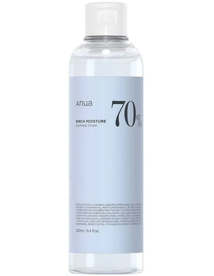 ANUA Birch 70% Moisture Boosting Toner - 250ml Size: 250 ml