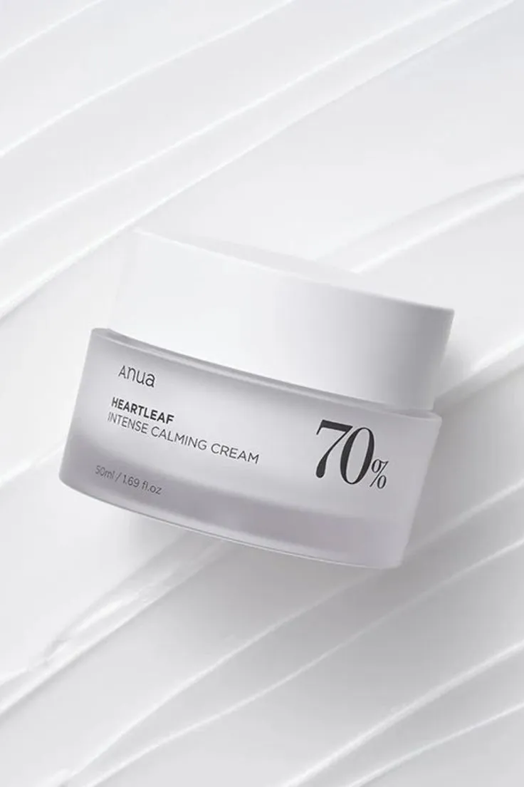 ANUA Heartleaf 70% Intense Calming Cream 50ml Size: 50 ml