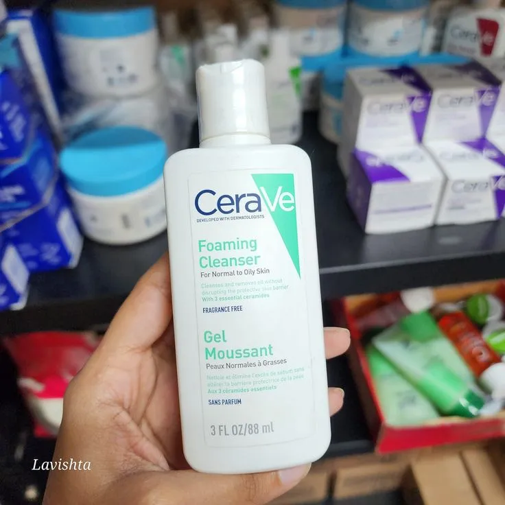 Cerave Foaming Facial Cleanser for Normal To Oily Skin 87ml