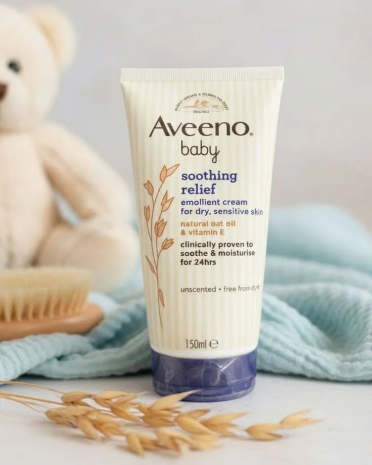 Aveeno Baby Soothing Relief Emollient Cream Weight: 150ml