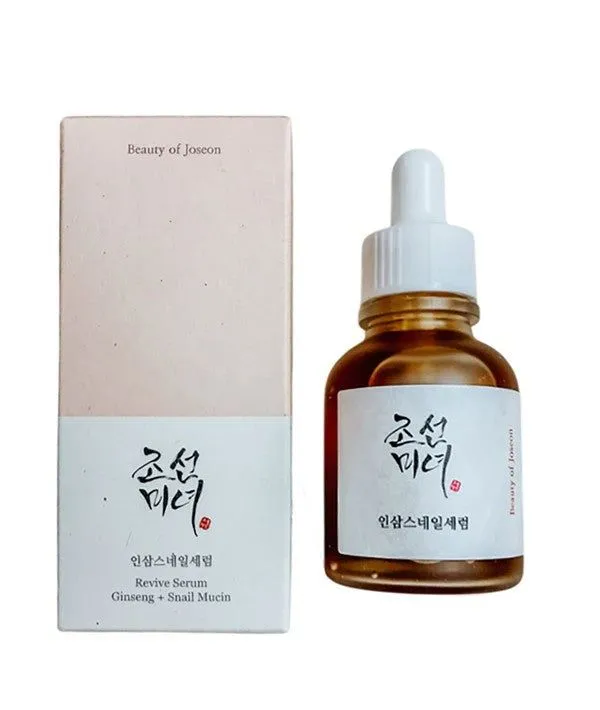 Beauty of Joseon Repair Serum : Ginseng + Snail Mucin Size: 30ml