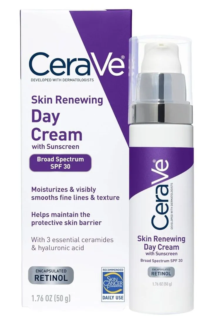 Cerave Skin Renewing Day Cream with Sunscreen Broad Spectrum SPF 30 50ml
