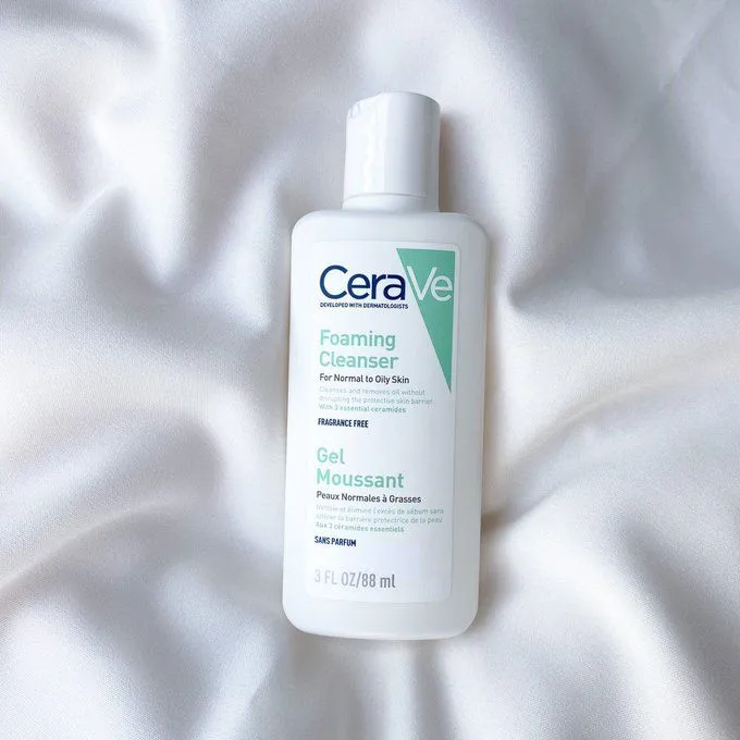 Cerave Foaming Facial Cleanser for Normal To Oily Skin 87ml