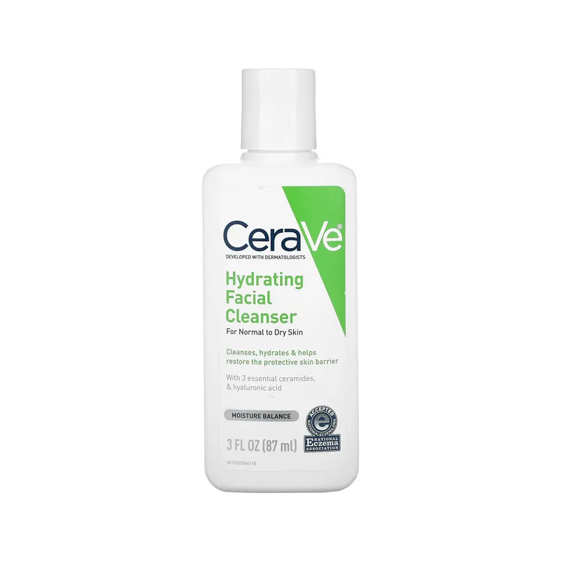 Cerave Hydrating Facial Cleanser For Normal To Dry Skin Size: 87ml