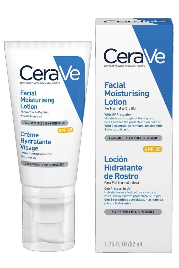 CeraVe AM Facial Moisturising Lotion SPF 25 Size: 52ml