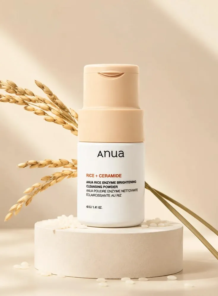 Anua Rice Enzyme Brightening Cleansing Powder 40gm Size: 40 gm