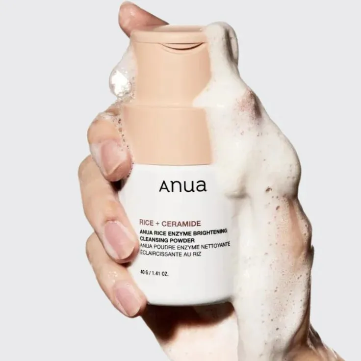 Anua Rice Enzyme Brightening Cleansing Powder 40gm Size: 40 gm