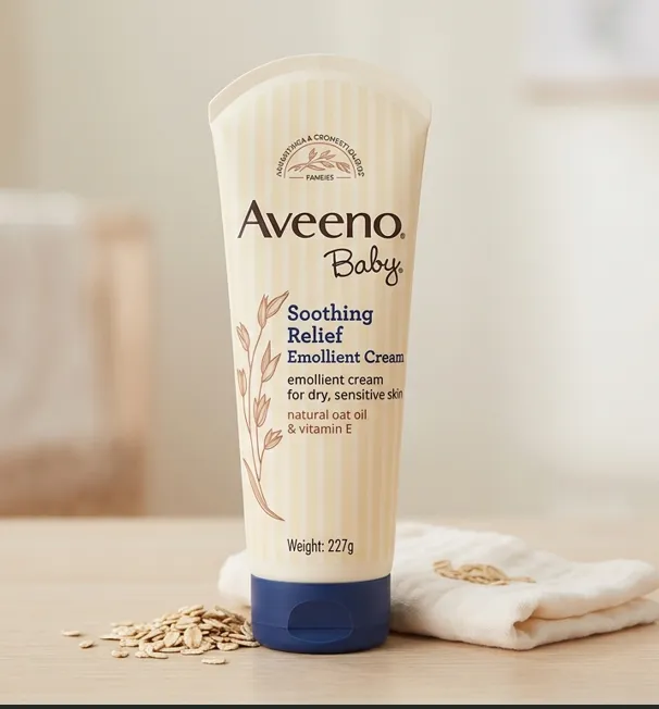 Aveeno Baby Soothing Relief Emollient Cream Weight: 227g