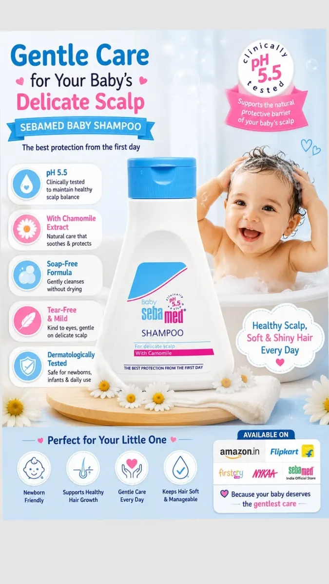 Sebamed Baby Shampoo- 150ml