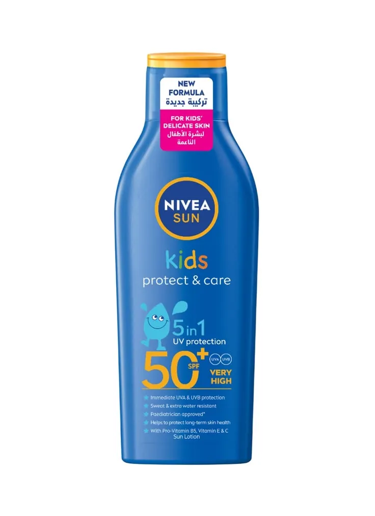 Nivea Sun Kids Protect & Care 5 In 1 Skin Protection SPF 50+ 200ml
