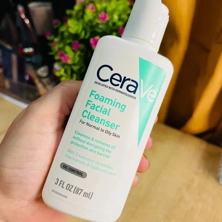 Cerave Foaming Facial Cleanser for Normal To Oily Skin 87ml