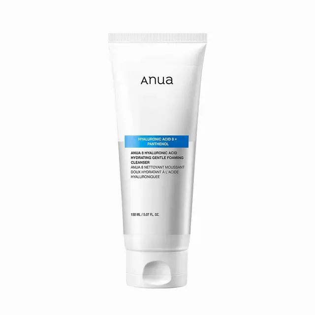 ANUA Hyaluronic Acid Panthenol Hydrating Gentle Foaming Cleanser 150ml