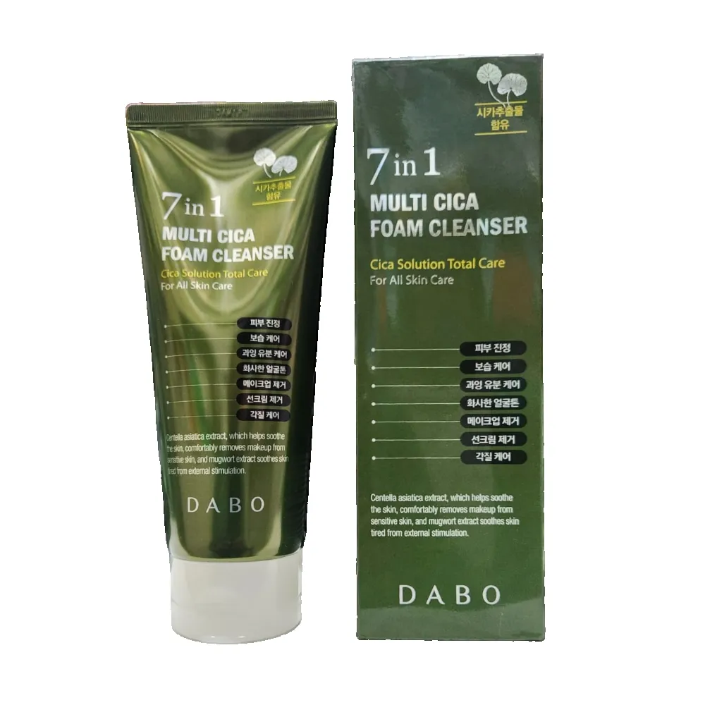Dabo 7 In 1 Multi Cica Foam Cleanser Size: 180 ml